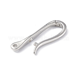 Fermoirs à crochet en laiton pour placage en rack&nbsp;LS-KK-E073-01P