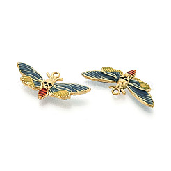 304 Edelstahl-Emaille-Anhänger&nbsp;STAS-N124-19G