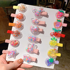 40pcs 4 Farben PVC-Kunststoff mit Cabochons aus Fimo&nbsp;KY-CJ0001-43