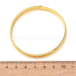 Schlichte Armreifen aus Messing&nbsp;BJEW-C140-32G