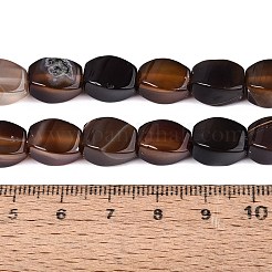 Chapelets de perles d'agate naturelle&nbsp;G-Q604-02A-02