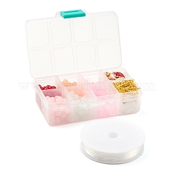 Ensemble de bijoux de bricolage faisant des kits pour la saint valentin&nbsp;DIY-LS0001-85