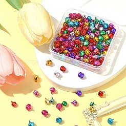200pcs 2 Arten Aluminiumglockencharme&nbsp;FIND-FS0003-80