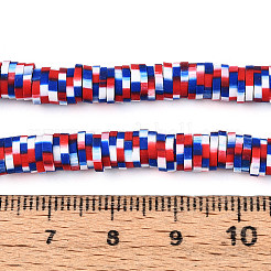 Handgemachte Fimo-Perlen Stränge&nbsp;CLAY-ZX008-08C