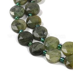 Hebras de cuentas de jade del sur de China natural&nbsp;G-C116-A74-01