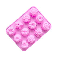 Moldes de silicona para jabón de flores&nbsp;SOAP-PW0001-072