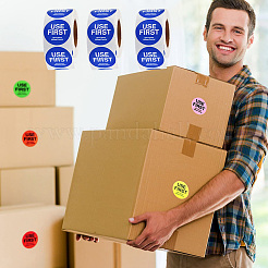 500 Stück Papier-Klebeetikettenaufkleber&nbsp;STIC-WH20010-25E