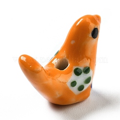 Perline porcellana stampato fatto a mano&nbsp;PORC-F005-04G