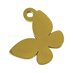 Placcatura ionica (ip) ciondoli in acciaio inossidabile 304&nbsp;STAS-L245-007G