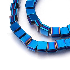 Electroplate non magnetici ematite sintetico fili di perline&nbsp;G-I208-13-F
