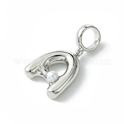 Laiton plaqué en rack avec perles en plastique abs&nbsp;KK-G501-02A-P