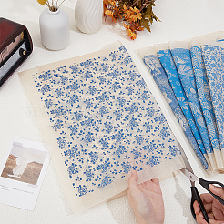 6 Stück 6 Stile Papier-Keramik-Aufkleber&nbsp;DIY-BC0015-29