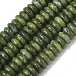 Natürliche chinesische Jade Perlen Stränge&nbsp;G-B155-B09-4x10mm
