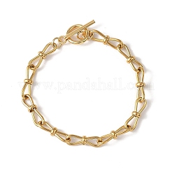Bracelets à maillons infinis en acier inoxydable 304 pour femmes&nbsp;BJEW-JB12784