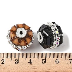 Acryl Strass Blumenkugel Perlen&nbsp;OACR-H053-01