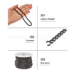 Catene barbozzale in alluminio ad ossidazione&nbsp;CHA-TA0001-11