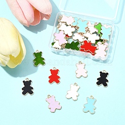 36 Stück Alu-Emaille-Anhänger&nbsp;ENAM-FS0002-88G