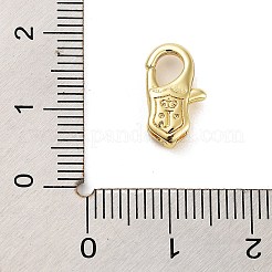 Fermoir pince de homard en alliage de zinc&nbsp;PALLOY-O003-01B