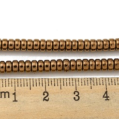 Galvanisierte synthetische nichtmagnetische Hämatitperlenstränge&nbsp;G-K361-A05-02