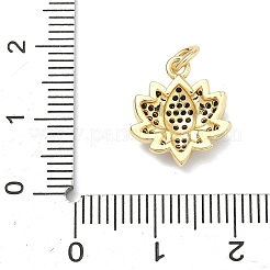 Ottone micro spianare pendenti zirconi&nbsp;KK-K417-11A-G