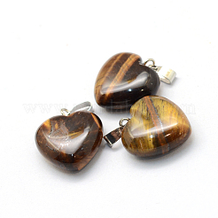 Cardiaques tigre naturel pendentifs oculaires&nbsp;G-Q371-06