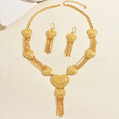 Ensembles de boucles d'oreilles et colliers à pompons en alliage&nbsp;MM5768