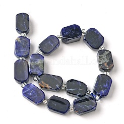 Natur Sodalith Perlen Stränge&nbsp;G-C098-A08-01