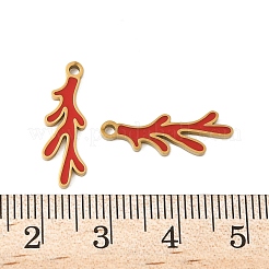 304 Edelstahl-Emaille-Anhänger&nbsp;STAS-V015-53G