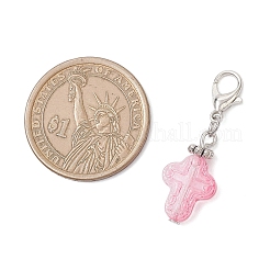 9 pezzo di decorazioni pendenti in vetro&nbsp;HJEW-JM03929-02