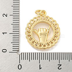 Pendentifs en laiton zircon cubique transparent&nbsp;KK-U007-01G-08