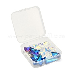 11 Stück k9 Glas-Strass-Anhänger&nbsp;GLAA-TZ0001-02