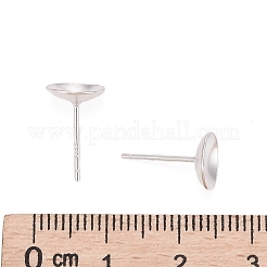 Accessoires de clou d'oreille en 925 argent sterling&nbsp;STER-K167-043E-S