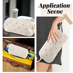 Pochettes de rangement pour sèche-cheveux en coton avec fermeture éclair&nbsp;AJEW-WH20054-331C
