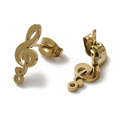 Accesorios para pendientes de acero inoxidable 304 con revestimiento iónico (IP)&nbsp;STAS-I206-26G