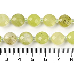 Xiuyan naturale perle di giada fili&nbsp;G-B094-A07-01