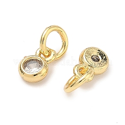 Pendenti in ottone con zirconi cubici&nbsp;KK-P345-33G
