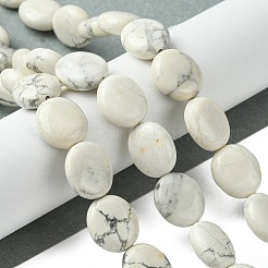 Fili di perline howlite naturale&nbsp;G-K365-B14-02