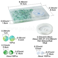 DIY-Kits zur Herstellung von Armbändern aus runden Acrylperlen&nbsp;DIY-FS0007-02D