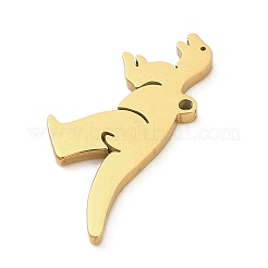 5 pendentif en acier inoxydable 201&nbsp;STAS-B064-21G