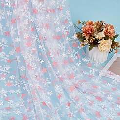 Polyester-Mesh-Stoffe&nbsp;DIY-WH0622-373B