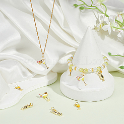 9 pendentif en laiton émaillé de 3 styles&nbsp;KK-BBC0025-16
