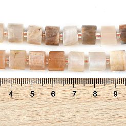 Natürliche Multi-Mondstein-Perlenstränge&nbsp;G-K245-C15