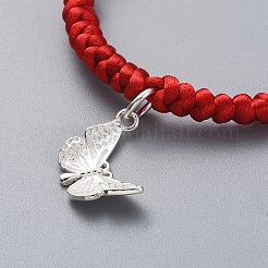 Braccialetti di perline intrecciati regolabili&nbsp;BJEW-JB04866-05