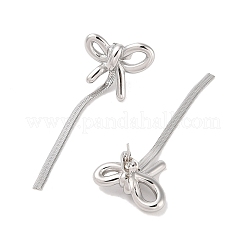 Anlaufgeschützte Ohrstecker aus 304 Edelstahl für Damen&nbsp;EJEW-Z049-04P