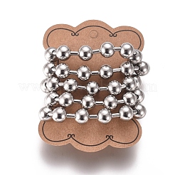 Catene a sfere in acciaio inossidabile 304 anti-ossidazione&nbsp;CHS-E021-13K-P