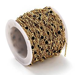 Catene a maglie fatte a mano in ottone&nbsp;CHC-L039-42B-G