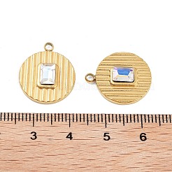 Placcatura ionica (ip) pendente in acciaio inossidabile 304&nbsp;STAS-U014-17G