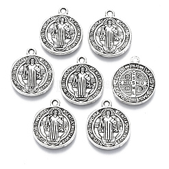 Pendente stile tibetano&nbsp;X-TIBEB-A9489-AS-LF