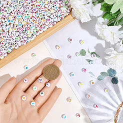 1400 pièce de 3 styles de perles acryliques opaques blanches&nbsp;MACR-PA0001-31