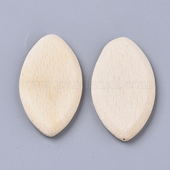 Perles en bois de hêtre non teint&nbsp;X-WOOD-N003-001